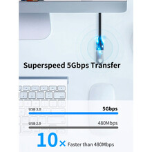 Подовжувач CABLETIME USB 3.0 AM - AF 2м Black (CA915408)