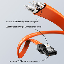 Кабель CABLETIME CAS2E SATA 3.0 0.5 м (CA915897)