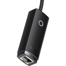 Перехідник BASEUS Lite Series USB - RJ45 22.5 см Black (WKQX000001)