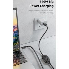 Кабель XOKO для роутера K695 USB Type-C to DC-5.5 x 2.5 140W 20V 7A Black (XK-K695)