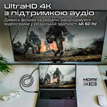 Кабель PATRON HDMI M - HDMI M 10.0m V2.0 4K60Hz Вlack (PN-HDMI-2.0-10)