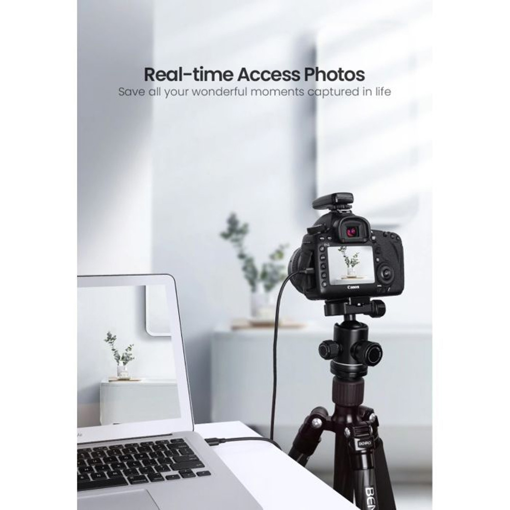 Замовити Кабель UGREEN USB 2.0 AM - Mini USB 5P 0.5m Вlack (10354)