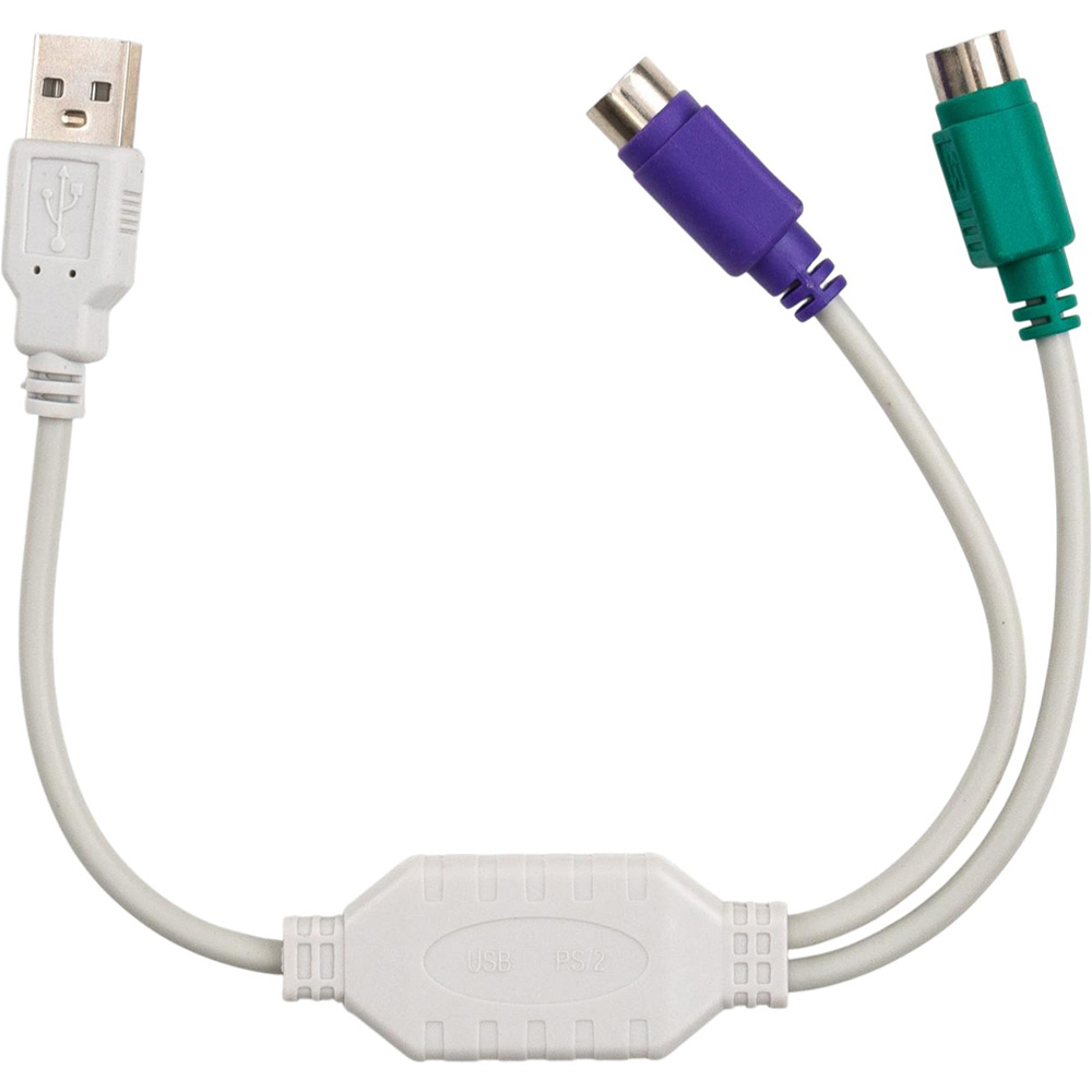 Переходник VINGA USB to PS2 (VCPUSB2PS2) Разъем 1 2хPS/2