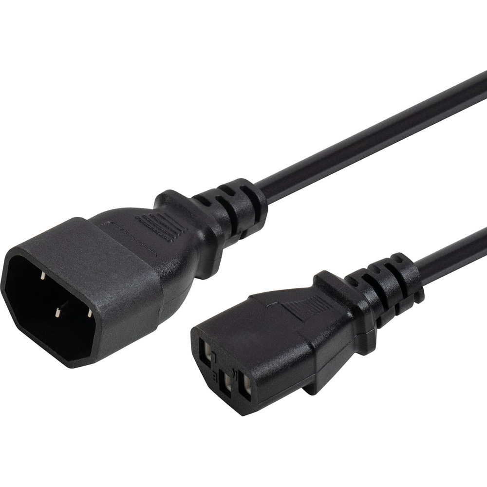 Кабель REZONE C13-C14 1.8 м Black (RZPC-13141875) Вид кабель
