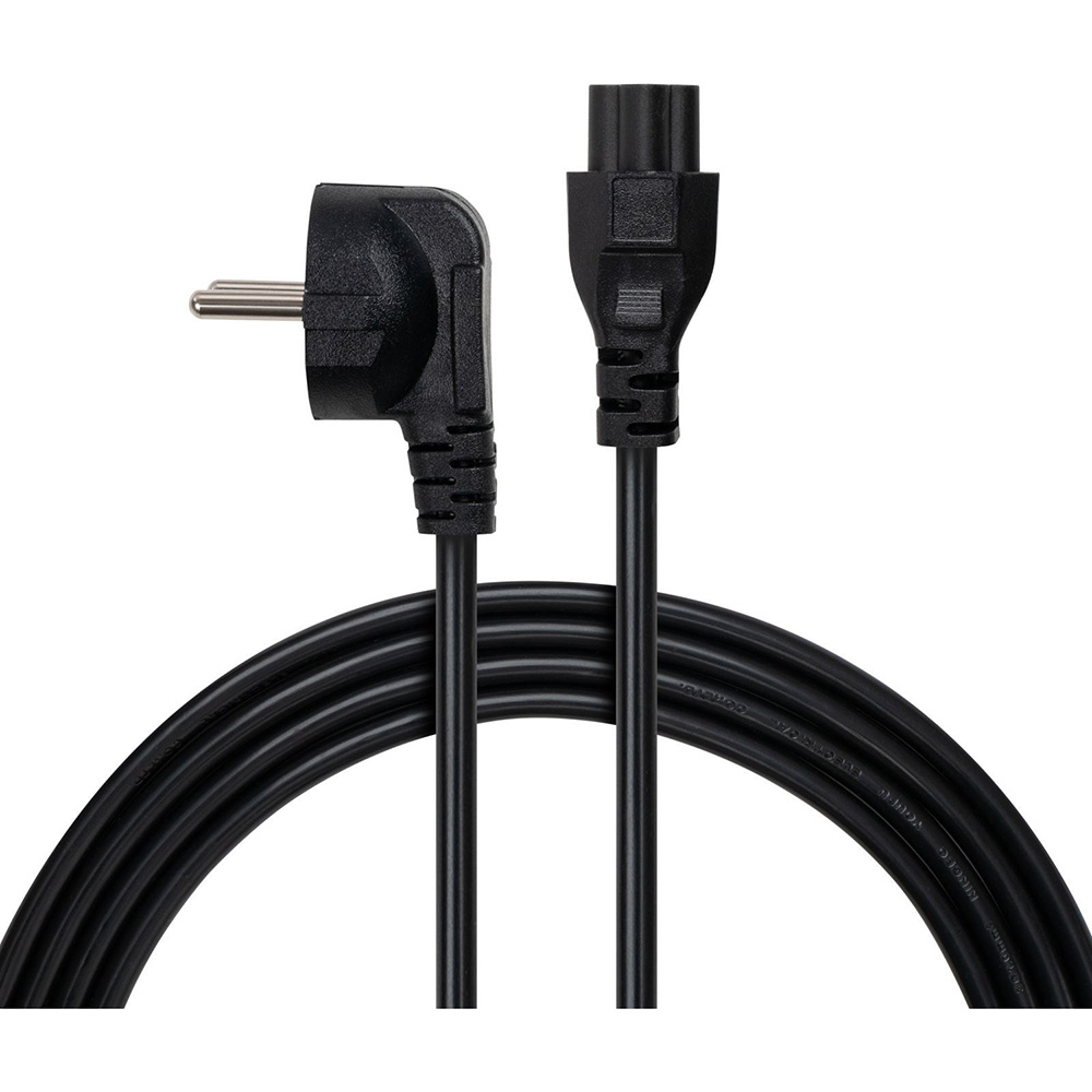 Кабель REZONE CEE7/7-C5 1.8 м Black (RZPC-51875)