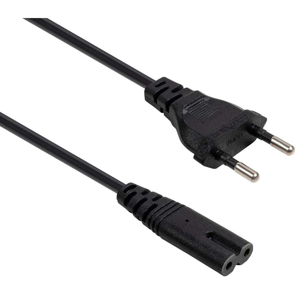 Кабель REZONE CEE7/7-C7 1.8 м Black (RZPC-71875) Вид кабель