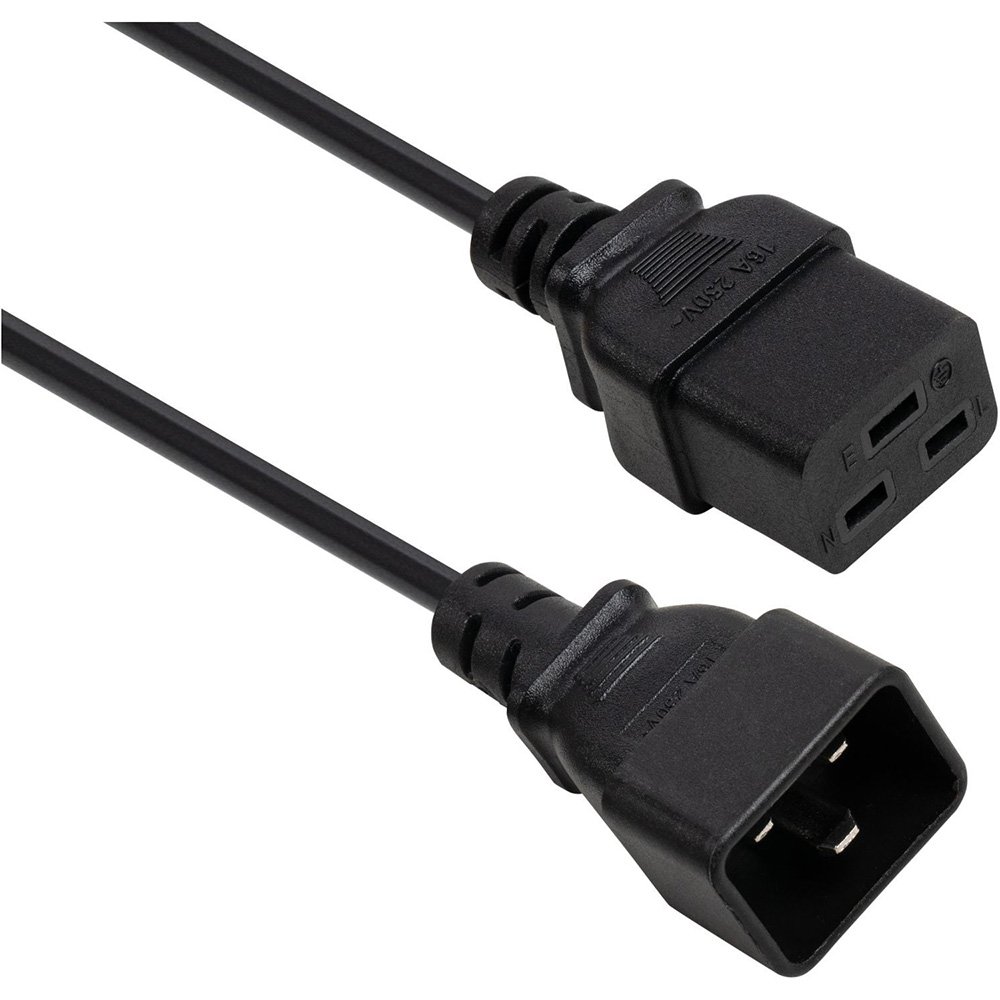 Кабель REZONE C19-C20 1.8 м Black (RZPC-19201815) Вид кабель