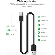 Кабель UGREEN USB 2.0 AM/AM US102 2.0 м Black (10311)