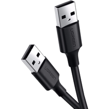 Кабель UGREEN USB 2.0 AM/AM US102 2.0 м Black (10311)