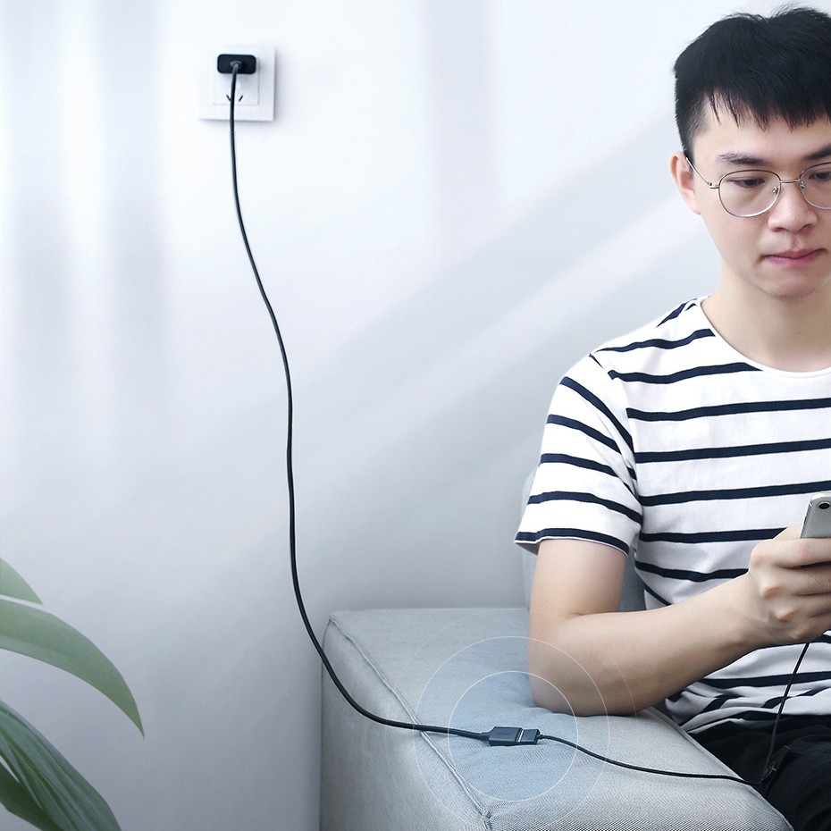 Кабель UGREEN USB 2.0 AM/AF US103 1.5 м Black (10315) Длина 1.5