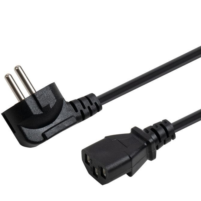 Кабель питания REZONE C13 10.0 м 1.5 мм 2 (RZPC-131015) Разъем 1 CEE 7/7 (Schuko)