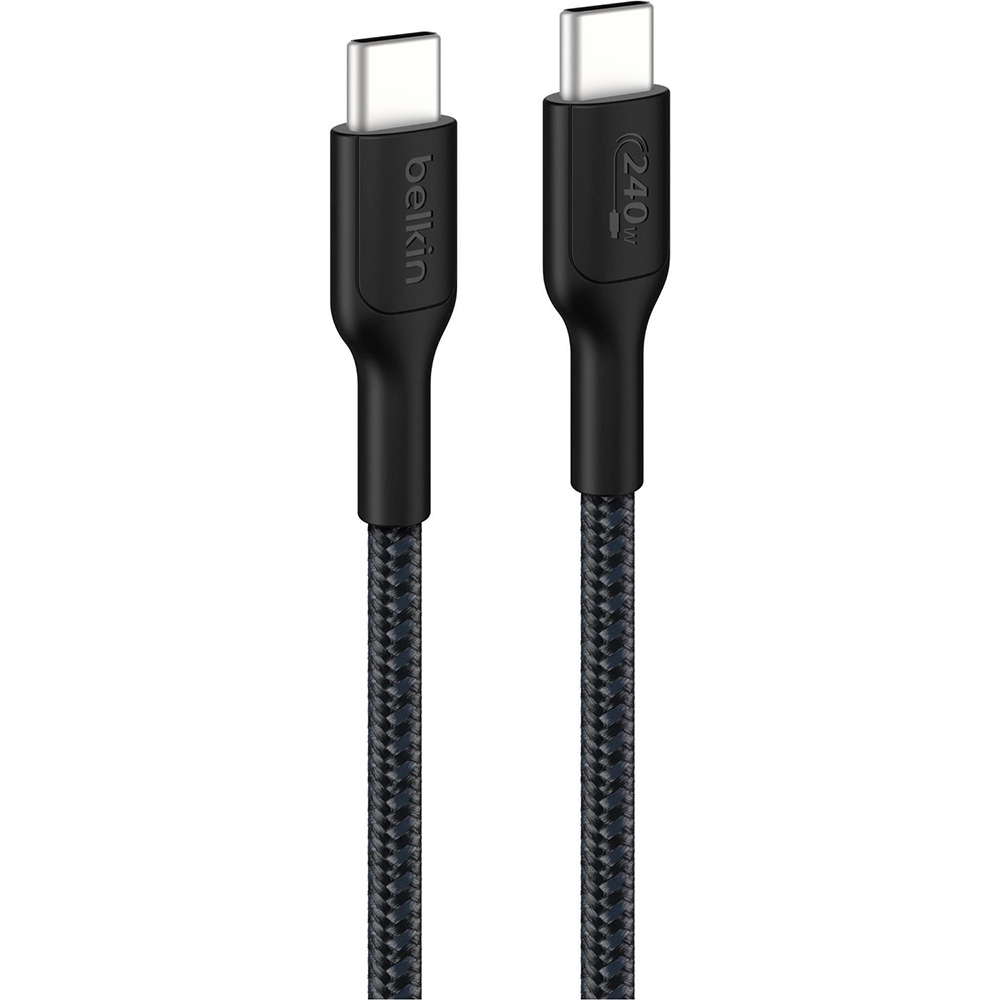 Кабель BELKIN USB-C to USB-C 3 м 240W Black (CAB025HQ3MBK)