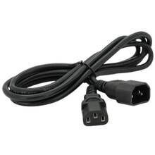 Кабель VOLTRONIC PC-monitor 1.8м 0.75мм 3pin IEC C13-C14 OEM Q25 (PC-IEC C13-C14 CCA18)