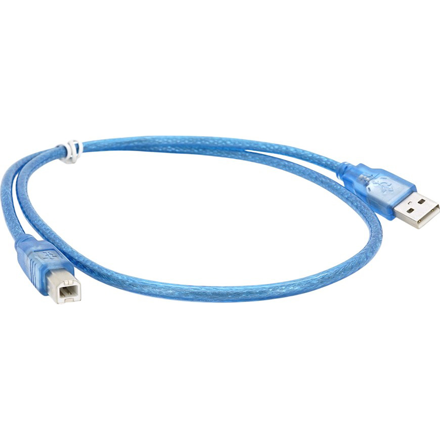 Кабель RITAR USB 2.0 AM/BM 0.5м (YT-AM/BM-0.5TBL) Вид кабель