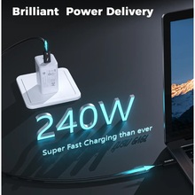 Кабель CHOETECH A3011 Thunderbolt 5 Intel USB Type-C - USB Type-C 1 м (A3011)