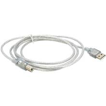 Кабель VOLTRONIC USB 2.0 AM/BM 1.8 м Transparent (YT-AM/BM-1.8T)