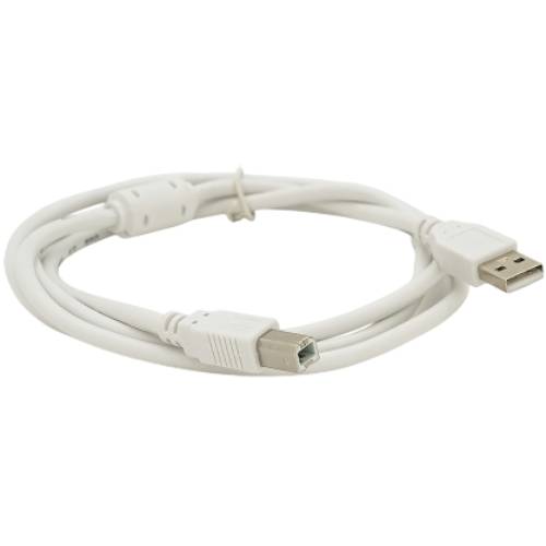 Кабель VOLTRONIC USB 2.0 AM/BM 0.8 м White (YT-AM/BM-0.8W)