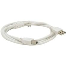 Кабель VOLTRONIC USB 2.0 AM/BM 0.8 м White (YT-AM/BM-0.8W)
