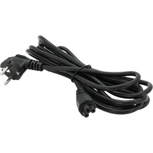 Кабель питания VOLTRONIC Schuko PC-186 CEE7/17-IEC C5 3.0M 0.75mm