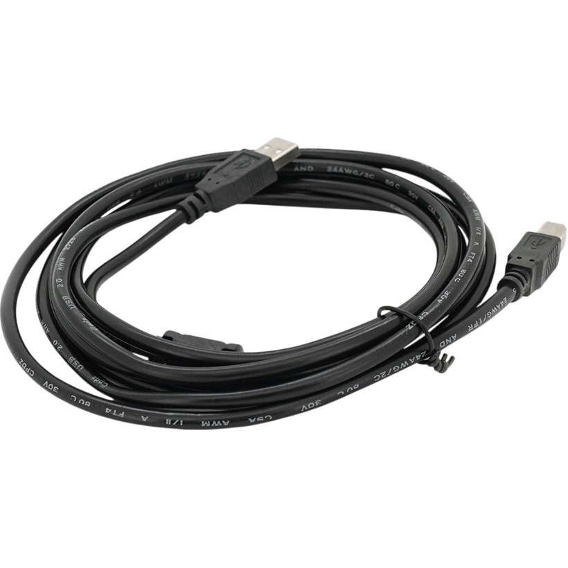 Кабель для принтера VOLTRONIC USB 2.0 AM/BM 3 м (YT-AM/BM-3.0BB) Дополнительно материал проводников: медь 28AWG, наличие феррита: 1 фильтрующее кольцо