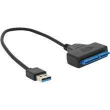 Кабель VOLTRONIC Usb 3.0 AM to SATA black 0.1м для HDD/SSD (YT-C3.0-SATA/0.1)