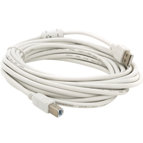 Кабель VOLTRONIC USB 2.0 AM/BM 5м (YT-AM/BM-5.0W)