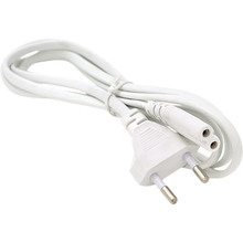 Кабель VOLTRONIC PC-184/2 CEE7 0.5mm 1.5 м White (PC-184CEE7/16-C7-CCA-1,5)