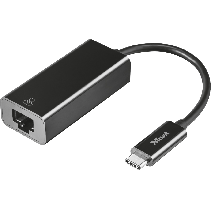 Адаптер TRUST USB-C TO ETHERNET ADAPTER (21491)