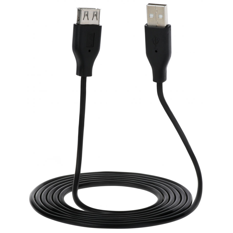 

Удлинитель 2E USB 2.0 (AM/AF) 1.8м Black (2E-W-3168), Кабель 2E USB 2.0 (AM/AF) 1.8м, Black(2E-W-3168)