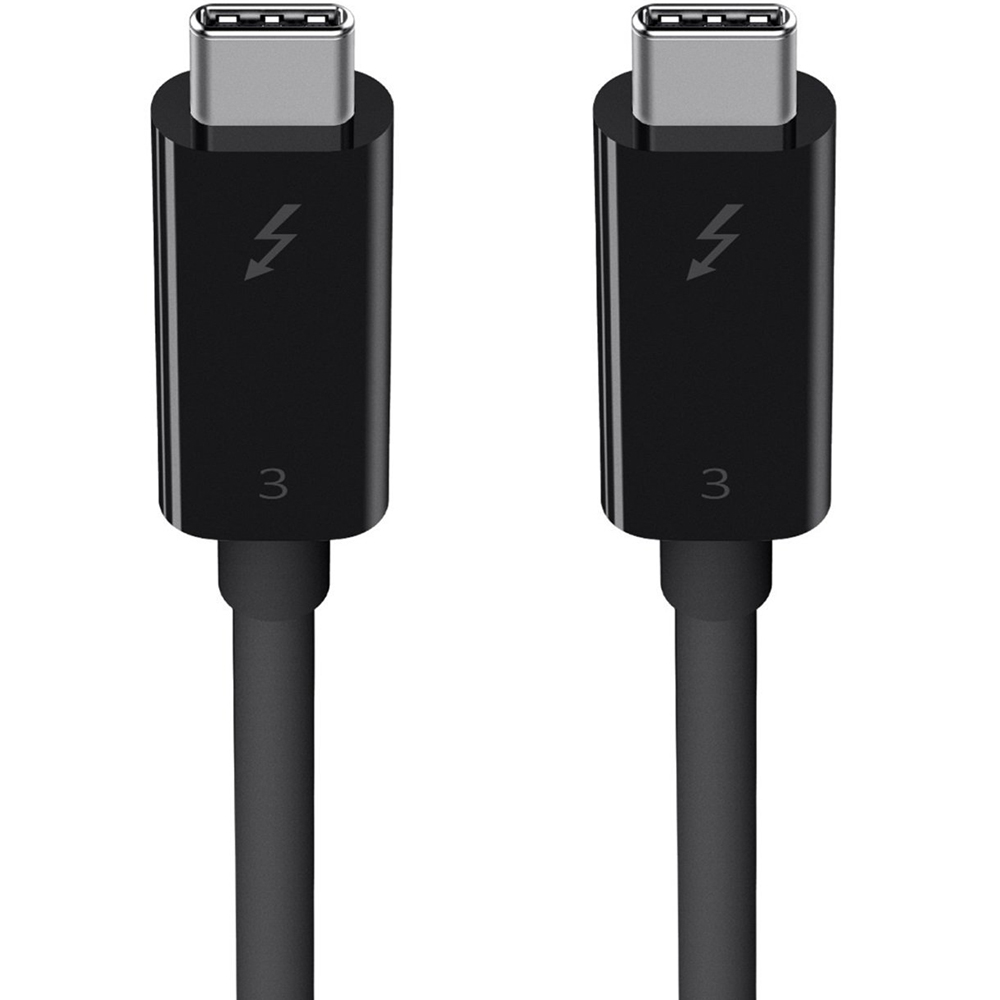 Кабель BELKIN Thunderbolt 3 (USB-C to USB-C) 2м (F2CD085BT2M-BLK) Вид кабель