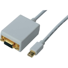 Кабель DIGITUS ASSMANN MiniDisplayPort to VGA (AM/AF) AK-340407-001-W