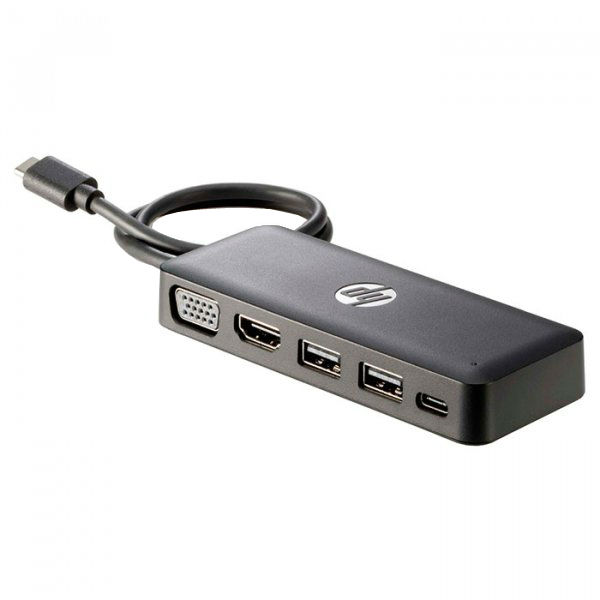 Перехідник HP USB-C Travel HUB (Z9G82AA)