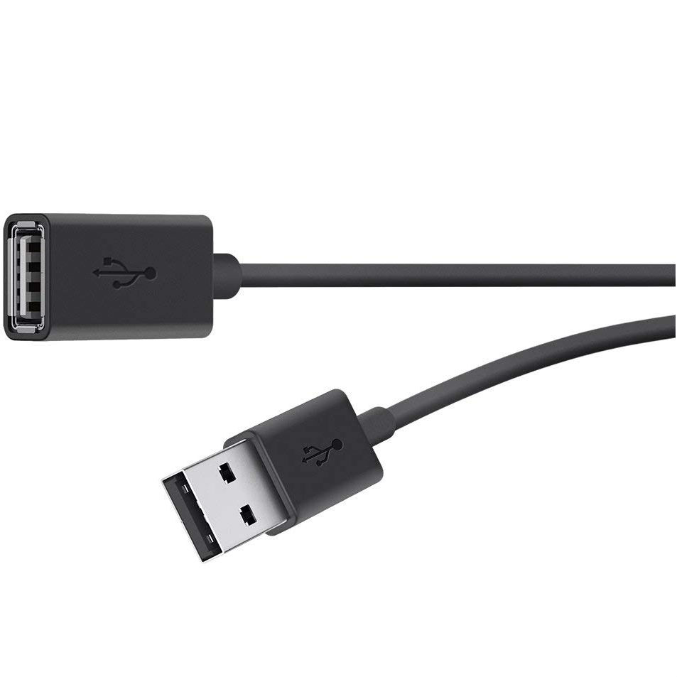 

Кабель BELKIN USB 2.0 AM/AF, 1.8м, Black (F3U153BT1.8M), USB 2.0 AM/AF, 1.8м, Black (F3U153BT1.8M)