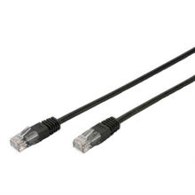 Патч-корд DIGITUS CAT5e UTP 1 м, PVC, чорний (DK-1511-010/BLACK)