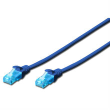 Патч-корд DIGITUS CCA CAT 5e UTP, 5м, PVC, синій (DK-1512-050/B)