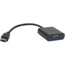 Перехідник POWERPLANT USB 3.0 M - VGA F (CA910380)