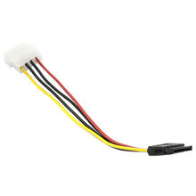 Кабель POWERPLANT MOLEX-SATA 0,15 м (CC-SATA-PS)