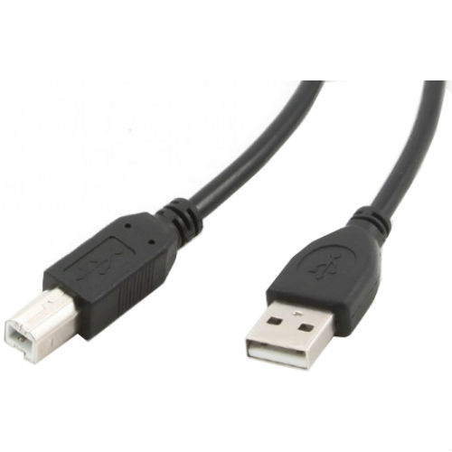 Кабель Cablexpert USB 2.0 Type-A - Type-B 1 м Black (CCP-USB2-AMBM-1M)