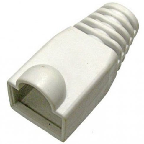 Ковпачки ATCOM RJ45 8p8c white 100шт (10107)