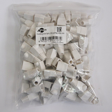 Ковпачки ATCOM RJ45 8p8c white 100шт (10107)