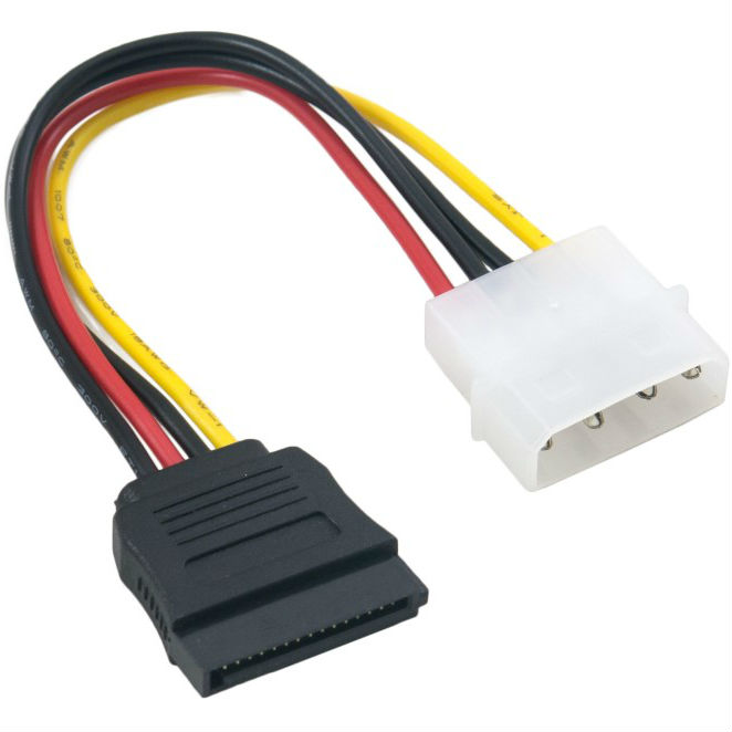 Кабель EXTRADIGITAL Serial ATA Power Cable 18 AWG 0.16 м (KBP1660)