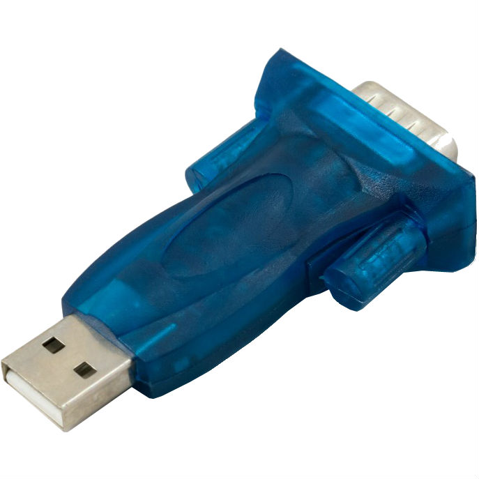 Адаптер EXTRADIGITAL USB 2.0 to Serial RS-232 DB-9 HL-340 (KBU1654) Вид перехідник