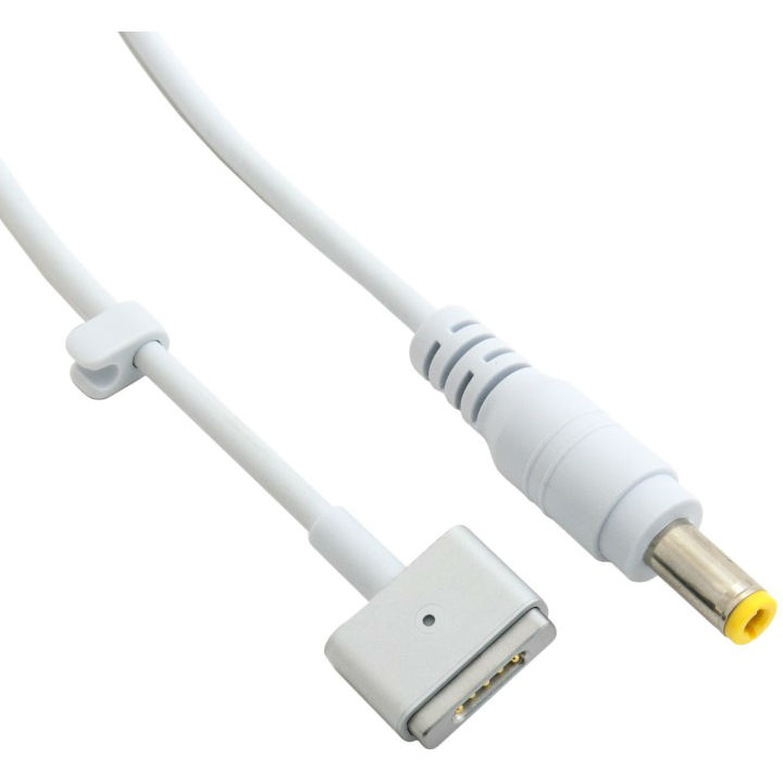 

Кабель EXTRADIGITAL Apple MagSafe2 to PowerBank DC white 1.25 м (KBP1666), Apple MagSafe2 to PowerBank DC (KBP1666)