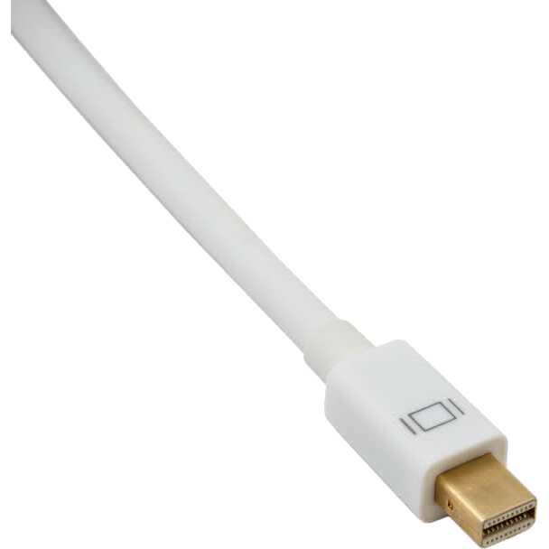 Кабель EXTRADIGITAL mini DisplayPort - DisplayPort v1.2 (KBD1668) Роз'єм 1 Mini DisplayPort