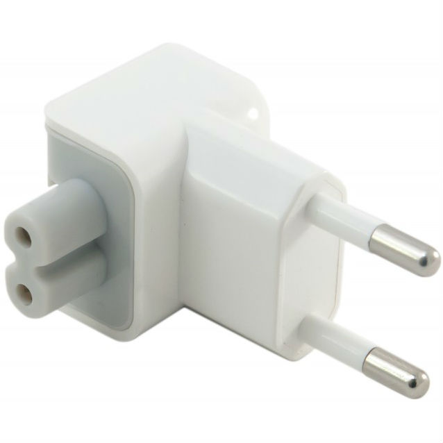 Переходник EXTRADIGITAL для адаптеров Apple MagSafe (KBP1675) Переходник EXTRADIGITAL для адаптеров Apple MagSafe (KBP1675) Разъем 2 CEE7/16 (вилка)