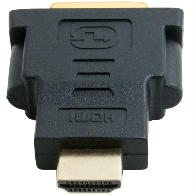 Переходник EXTRADIGITAL DVI-D Dual Link (F) - HDMI (M) (KBH1686) Поверхность контактов позолоченная