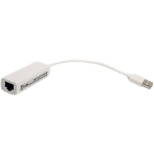 Перехідник POWERPLANT USB Ethernet RJ45, 15 cm (DV00DV4066)