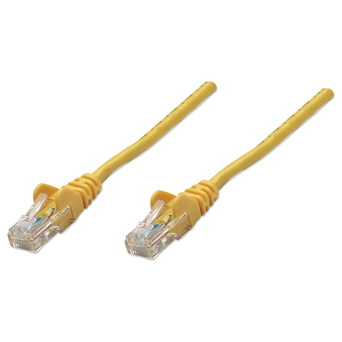 

Патч корд INTELLINET UTP Cat.5e 15 м Yellow (320610), Патчкорд UTP Cat.5e (15м жовтий)