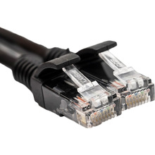 Патч-корд POWERPLANT Cat5E UTP 5 м, черный (CA911608)