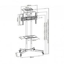 Стойка ITECHMOUNT T1028B